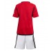 Maillot de foot Manchester United Domicile vêtements enfant 2023-24 Manches Courtes (+ pantalon court)